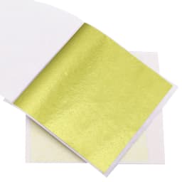100pcs/10colors Sheet Rose Red Gold Leaf Imitation Sliver Foil Papers DIY Art Crafts Design Packaging Material Food Decor