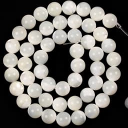 Natural Sea Shell White Horseshoe Snail Loose Spacer Beads For Jewelry Making DIY Bracelet Necklace Handmade 4/6/8/10/12mm