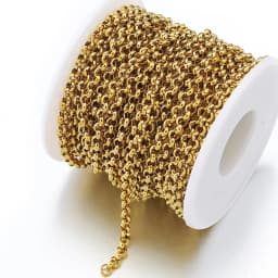 1Meter Gold Color Stainless Steel Chains Necklace Chain for DIY Bracelet Jewelry Making Components Findings Supplies 2.5/3/4mm