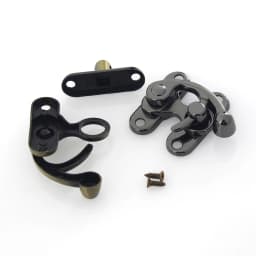 1Piece Metal Swing Lock Latch Lock Vintage Box Closure Clasp Buckle for DIY Bags Luggage Handbags Furniture Hardware Accessories