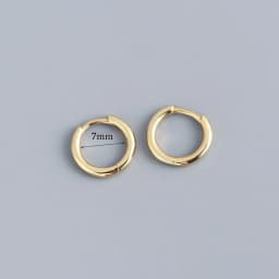 Stainless Steel 1 Pair Minimalist Huggie Hoop Earrings For Women Gold Color Tiny Round Circle 6/8/10mm Punk Unisex Rock Earring