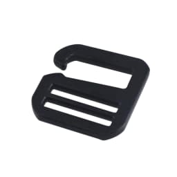 1pcs Metal Middle Center Bar Adjuster Buckle Fashion 6 Word Hook Clasp for DIY Leather Craft Bag Backpack Shoulder Strap Belt