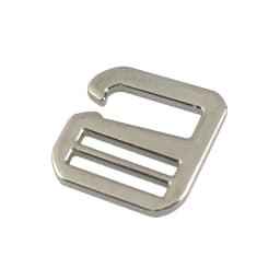 1pcs Metal Middle Center Bar Adjuster Buckle Fashion 6 Word Hook Clasp for DIY Leather Craft Bag Backpack Shoulder Strap Belt