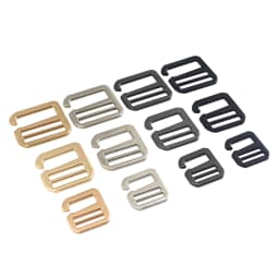 1pcs Metal Middle Center Bar Adjuster Buckle Fashion 6 Word Hook Clasp for DIY Leather Craft Bag Backpack Shoulder Strap Belt