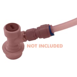 KegLand Duotight 8mm(5/16”)OD Retaining Circlip (10 Pack) Plastic Quick Connect Pipe Hose Connector Beer Brewing Fittings Joint