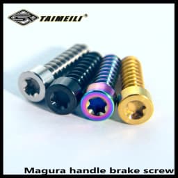 TAIMEILI Titanium alloy Magura handle brake screw 1pcs M5x18mm