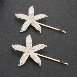 Miallo Fashion Rhinestone Hair Clips for Women Girls Hair Accessories Trendy Hair Jewelry Hairpin Headwear Party Headpiece Gift