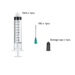 5 Pcs/Set Dispensing Syringe Blunt Needles 5ml Syringes, Needle 14G 15G 18G 20G 21G