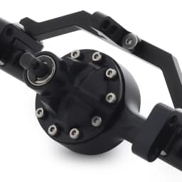 CNC Aluminum Alloy Axle Front and Rear for 1/10 RC Crawler Car RC4WD Gelande II TF2 D90 D110 Yota II