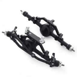 CNC Aluminum Alloy Axle Front and Rear for 1/10 RC Crawler Car RC4WD Gelande II TF2 D90 D110 Yota II