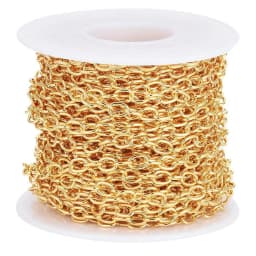 Wholesale 1 Meter Width 2mm-5mm Stainless Steel O Rolo Cable Link Bulk Chain Necklace For DIY Jewelry Bracelet Necklace