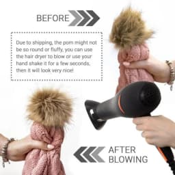 2024 Mother Kids Hats Bobble Hat Children Cap Pom Pom Beanies Caps Kids Cap Infant Bonnet Accessories for Baby Girls Boys 0-3Y