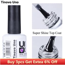 NEW Super Shine Top Coat UV Gel Lak 15ML Diamond Top Coat No Wipe Manicure Clear Gel Varnishes Resin for Nails Art Decorations