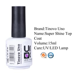 NEW Super Shine Top Coat UV Gel Lak 15ML Diamond Top Coat No Wipe Manicure Clear Gel Varnishes Resin for Nails Art Decorations
