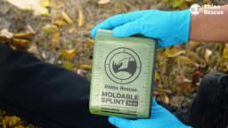 Rhino Rescue Emergency Splint Moldable Medical First Aid Survival Lightweight Reusable Combat Splint For Camping