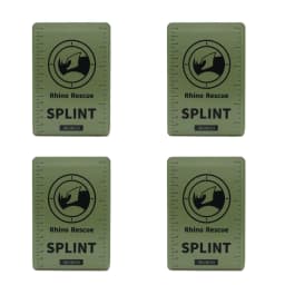 Rhino Rescue Emergency Splint Moldable Medical First Aid Survival Lightweight Reusable Combat Splint For Camping