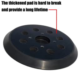 5 Inch 8 Hole Sanding Pad 125mm 1/2/4 Pcs Hook and Loop Replacement Plate for Sand RS290,RS241,RS 280/RS280VS Random Sander
