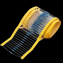 600pcs/set 30 Kinds 1/4W Resistance Metal Film Resistor Pack Assorted Kit 1% 1K 10K 10K 100K 220ohm 1M Resistors 300pcs/set
