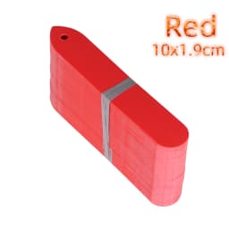 30-100PCS Gardening Garden Plant Nursery Hang Tag Label Plastic Identification Card Waterproof Ring Set Markers Reusable