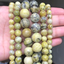 Natural Stone Beads African Turquoise Tiger Eye Jewelry Charm Gemstone Beads for Jewelry Making DIY Bead Bracelet Women 15inch