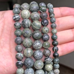 Natural Stone Beads African Turquoise Tiger Eye Jewelry Charm Gemstone Beads for Jewelry Making DIY Bead Bracelet Women 15inch