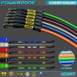 Motorcycle Dirt Bike Braided Steel Hydraulic Reinforce Brake Iine Clutch Oil Hose  Tube 450 To 2300mm 28-28degree Fit Racing MX