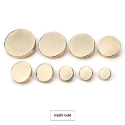 New Arrival Metal Gold Black Jeans Big Shirt Button For Clothing 6PCS 9MM-30MM Craft Needlework Sewing Cheap High Quality KD883
