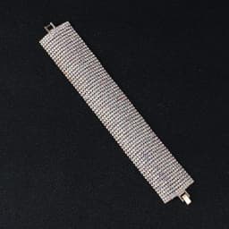 TREAZY Luxury 15 row Rhinestone Full Crystal Bracelet for Women Cuff Bangle Wedding Bridal Gold Silver Color Statement Bracelets