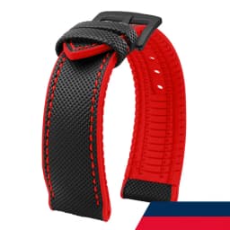 Carbon fiber rubber watchband 19 20mm 21mm 22mm 23 24mm for Longines Seiko omega Hamilton silicone strap wristband accessories