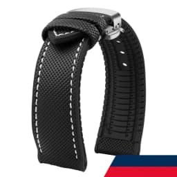 Carbon fiber rubber watchband 19 20mm 21mm 22mm 23 24mm for Longines Seiko omega Hamilton silicone strap wristband accessories