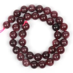 Natural Garnet Beads Round Loose Spacer Beads for DIY Jewelry Making Bracelet Necklace 15 inches 6 8 10 mm Wholesale
