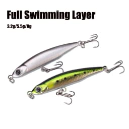 Sinking Pencil Bait 50mm 60mm 3.2g 5.5g 8g 11g Wobbler Trout Mackerel Micro Sea Fishing Lure Shad Bass Lures