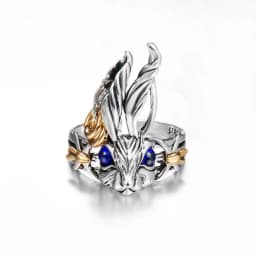 Retro Owl Rings Men Women Popular Simple Design Animal Fairy Tales Ring Silver Color Wedding Banquet Ring Jewelry Gift Resizable