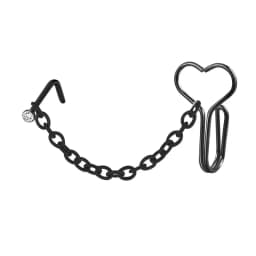 Nose Chain Piercing Stainless Steel Gold Color Nose Stud Nariz Piercing Septum Double Nose Piercing Ring Women Body Jewelry