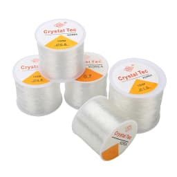 100meters Strong Crystal Beading Stretch Cord 0.5 0.6 0.7 0.8 1 mm Elastic Line String Thread Cords DIY Bracelet Jewelry Making
