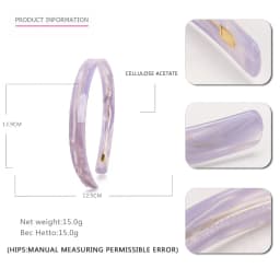 Korea DongdaemunAcetate Headband Classic All-match Tortoiseshell Headband Washing Face Non-slip Head Buckle Hair Accessories New