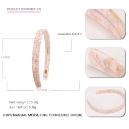 Korea DongdaemunAcetate Headband Classic All-match Tortoiseshell Headband Washing Face Non-slip Head Buckle Hair Accessories New