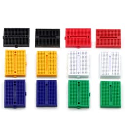 2PCS SYB-170 Mini Solderless Prototype Experiment Test Small Breadboard Kit With 170 Tie Points Plus Adhesive Back 35*46*8mm