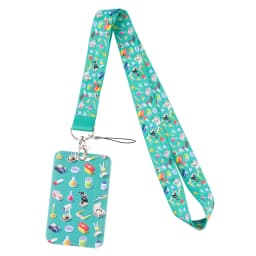 LB2766 Science Keychain Straps Rope Chemistry Neck Strap ID Card Phone Straps USB Badge Holder Lanyard Student Teacher Gift