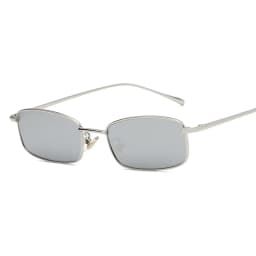 RUOBO Fashion Colorful Mercury Lens Sunglasses For Men Women Small Metal Eyewear Frame Outdoor Sun Glasses UV400 Gafas De Sol