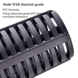 1Pc UPVC Aquarium Water Pump Filter Joint Fish Tank Water Inlet Strainer PVC Pipe Permeable Cap Flower Basket Strainer Screen