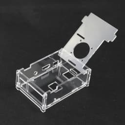 Raspberry Pi 3 Model B Plus Case Transparent Acrylic Box Protection Shell Compatible with Raspberry Pi 3B+ 3B Plus 3B 2B