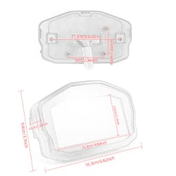 Universal Motorcycle LED LCD Speedometer Digital Odometer Backlight For 1 2 4 Cylinders For BMW For Honda Ducati Kawasaki Yamaha
