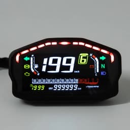 Universal Motorcycle LED LCD Speedometer Digital Odometer Backlight For 1 2 4 Cylinders For BMW For Honda Ducati Kawasaki Yamaha