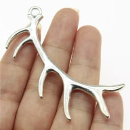10pcs Charms Christmas Deer Antique Bronze Silver Color Pendants Making DIY Handmade Tibetan Silver Color Jewelry