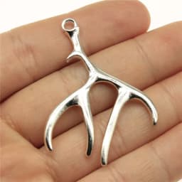 10pcs Charms Christmas Deer Antique Bronze Silver Color Pendants Making DIY Handmade Tibetan Silver Color Jewelry