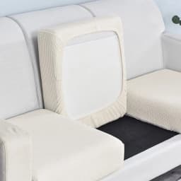 New Jacquard Sofa Seat Cushion Cover Polar Fleece Chair Covers Stretch Washable Removable Slipcover Sofa Protector 1/2/3/4 Seat