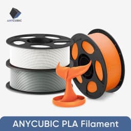 4KG ANYCUBIC PLA Filament 1.75mm 1KG/Roll for 3D Printers Kobra Series Neat Spool No Bubble Tangle Print Smoothly ECO-friendly