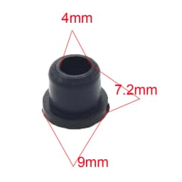 10x Bonnet Badge Grommets Roundel Emblem For BMW 3 5 7 E32 E34 E36 E38 E39 E46 E53 E60 E65 E66 E90 M3 M5 51141807495