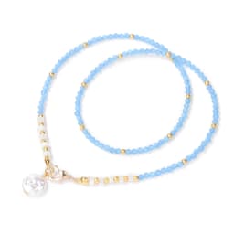40cm Drop Pendant Necklace Natural Quartzs Stone Beaded Charm Necklaces Vintage Female Energy Necklace for Women Jewelry Gifts